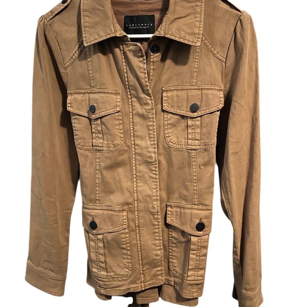 Sanctuary Brown Utility Jacket